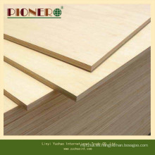 Eco-Friendly E0 Glue Hardwood Core Melamina frente a la madera contrachapada para Dubia